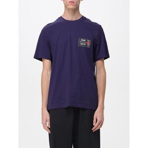 Msgm T-Shirt Men Blue